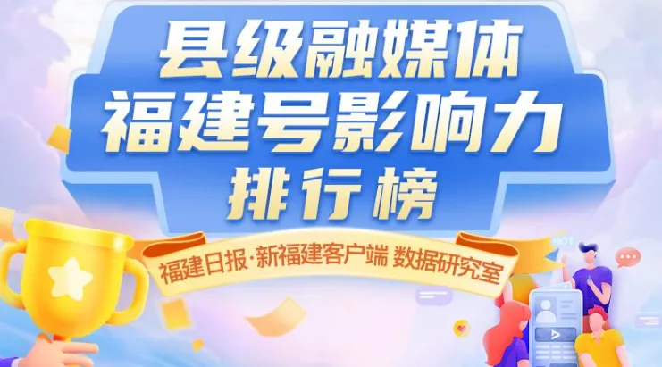 连城融媒又获“榜眼”！连续9个月位列县级融媒体福建号传播力榜十强！