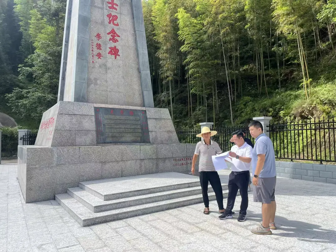 【传承红色基因】朋口：池溪革命烈士纪念碑修缮完工 红色地标焕新颜