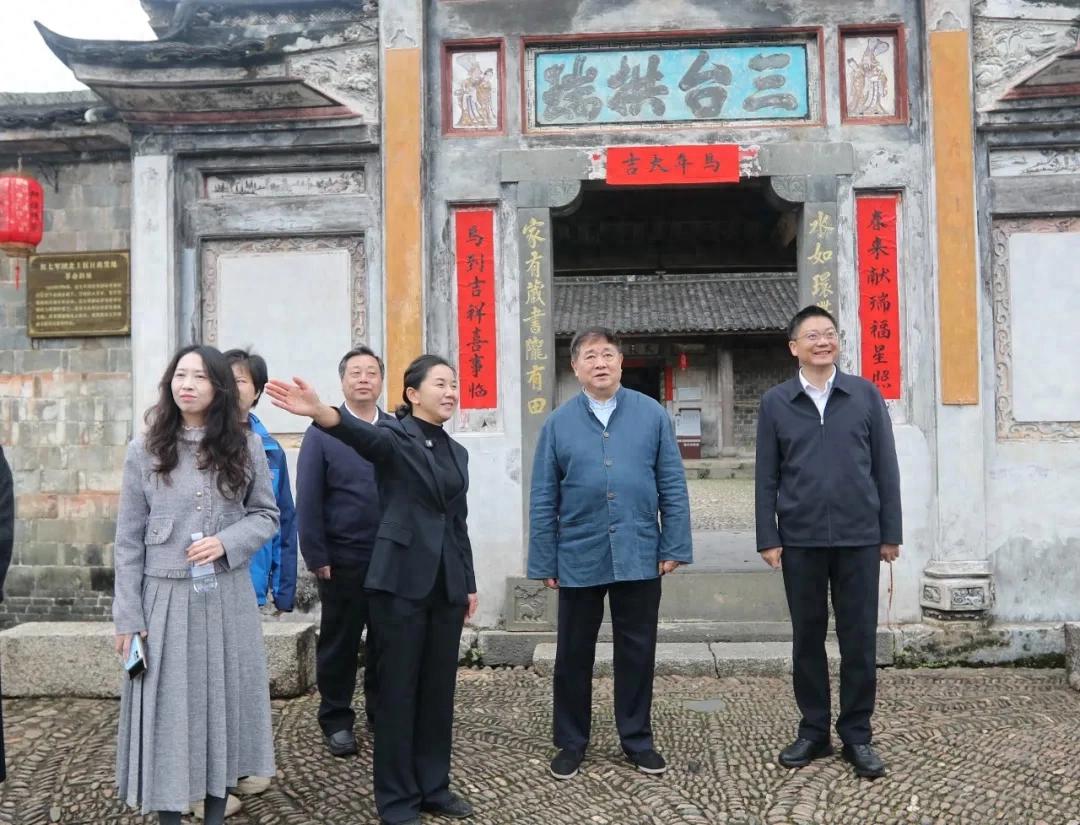 “故宫看门人”邂逅客家沃土 单霁翔为连城文化遗产保护活化把脉开方