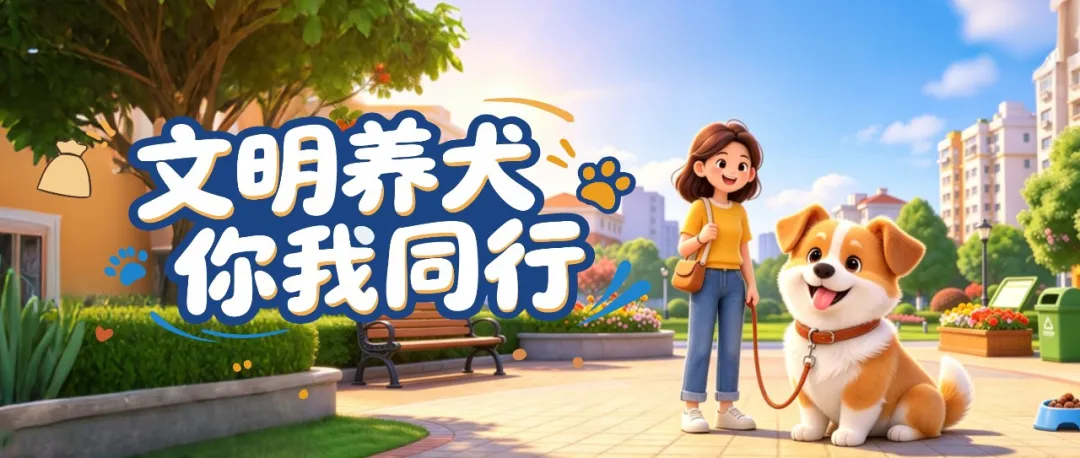 【文明城市建设】文明养犬，我们一起这样做！